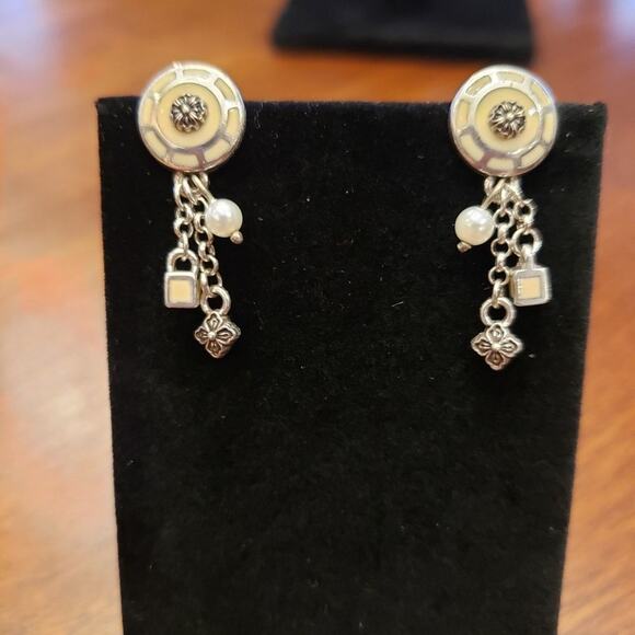 BRIGHTON‎ dangle jeweled earrings - Picture 1 of 5
